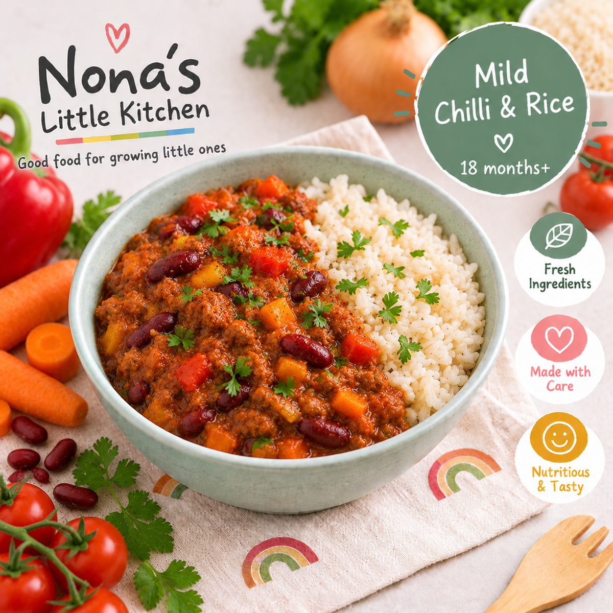 Mild Chilli and Rice